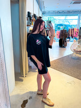 California Oversized Tee Schwarz