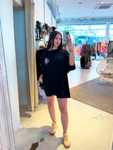 California Oversized Tee Schwarz