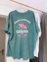 California Oversized Tee Mint
