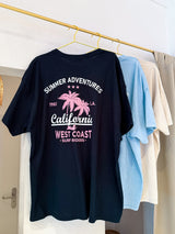 California Oversized Tee Schwarz