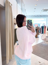 Oversized Strickpullover Rosa