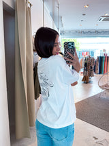 Azana Heavy Oversized Tee White