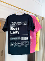 Boss Lady Tee Schwarz