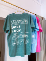 Boss Lady Tee Mint