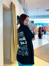 Boss Lady Tee Schwarz
