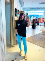 Boss Lady Tee Schwarz