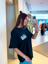 Boss Lady Tee Schwarz