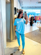 Boss Lady Tee Hellblau