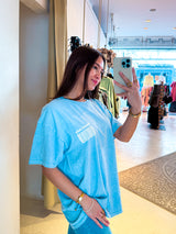 Boss Lady Tee Hellblau