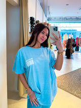 Boss Lady Tee Hellblau