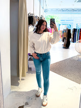 Bomberjacke Basic Beige