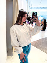 Bomberjacke Basic Beige