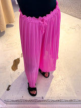 Plissee Hose Pink