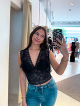 Bralette Schwarz