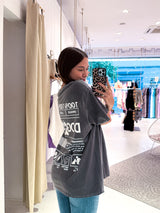 Dog Mum Tee Dunkelgrau