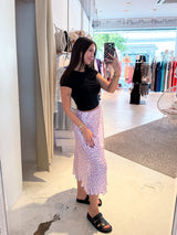 Silky Rock mit Leomuster Flieder