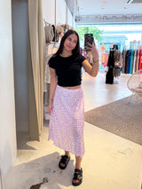 Silky Rock mit Leomuster Flieder