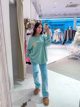 Sun and Moon Crew Neck Mint