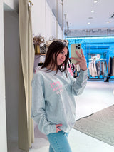 Good Vibes Only Crew Neck Hellgrau