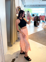 Silky Rock mit Leomuster Peach