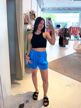 Silky Short Royalblau