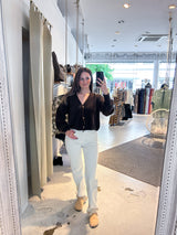 Strickjacke Braun