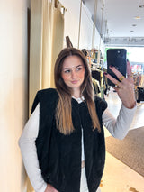 Steppweste Schwarz