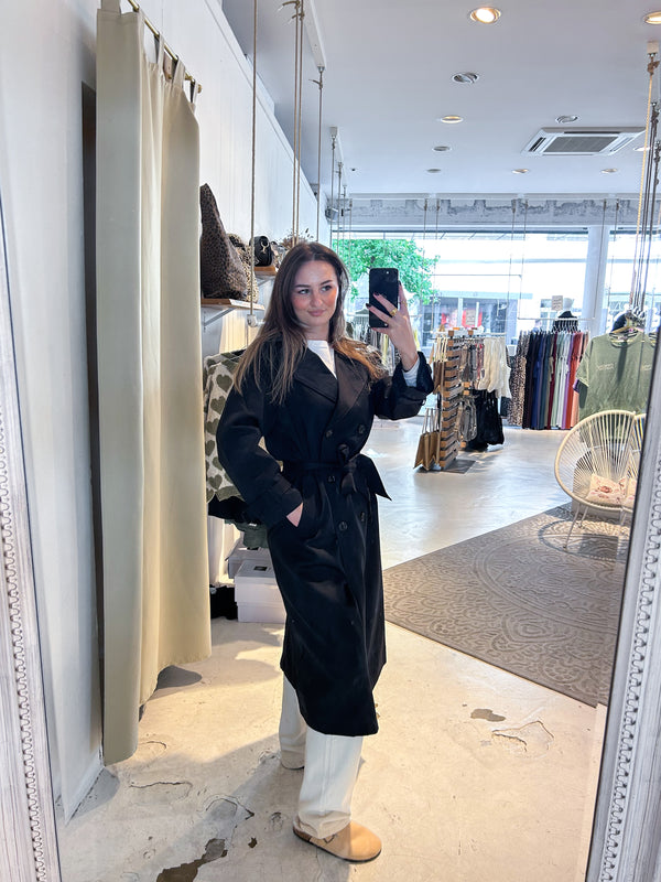 Trenchcoat Schwarz