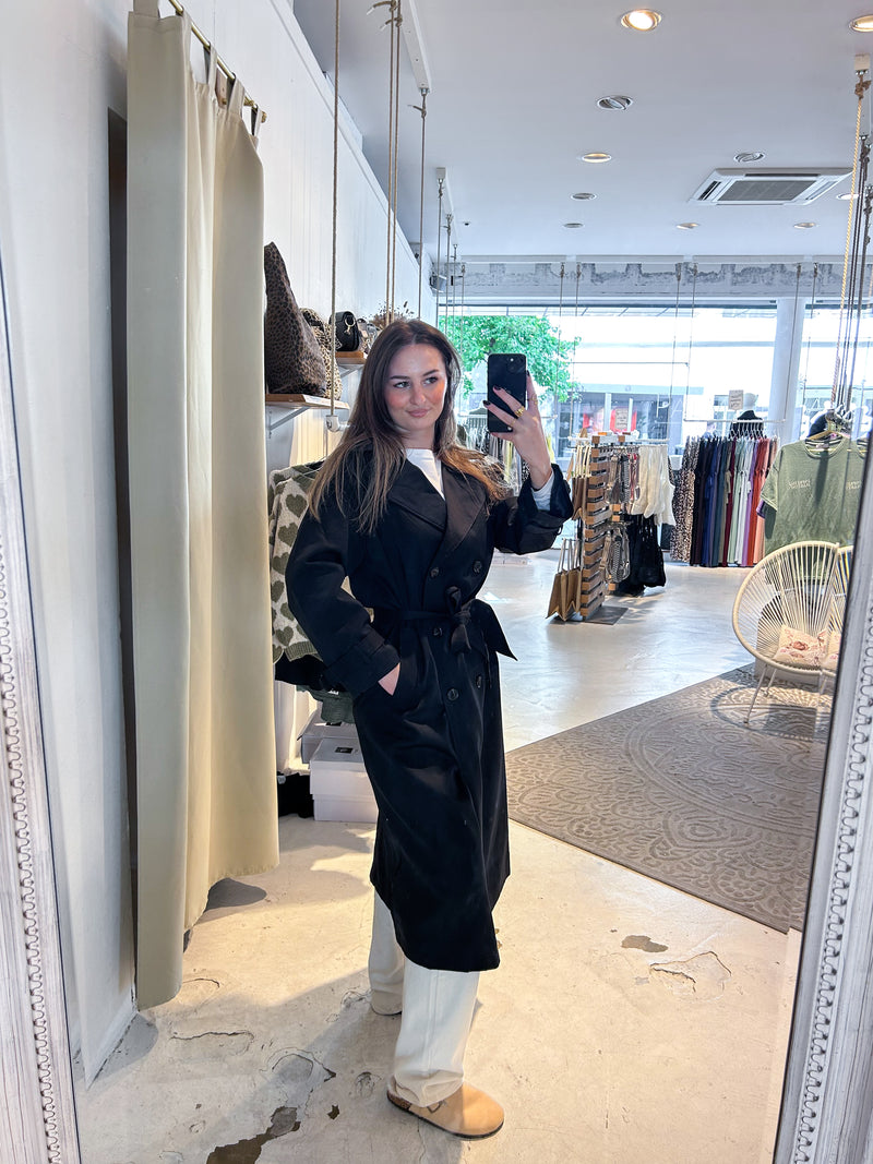 Trenchcoat Schwarz