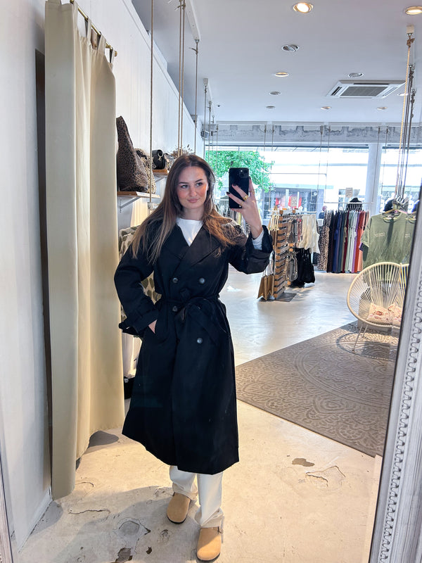 Trenchcoat Schwarz
