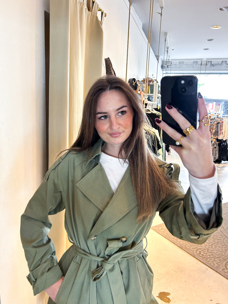 Trenchcoat Olive