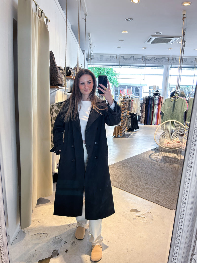 Trenchcoat Schwarz