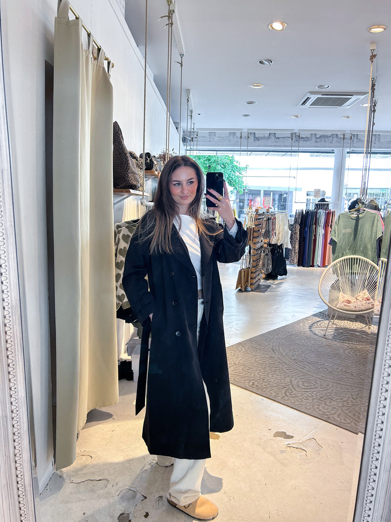 Trenchcoat Schwarz