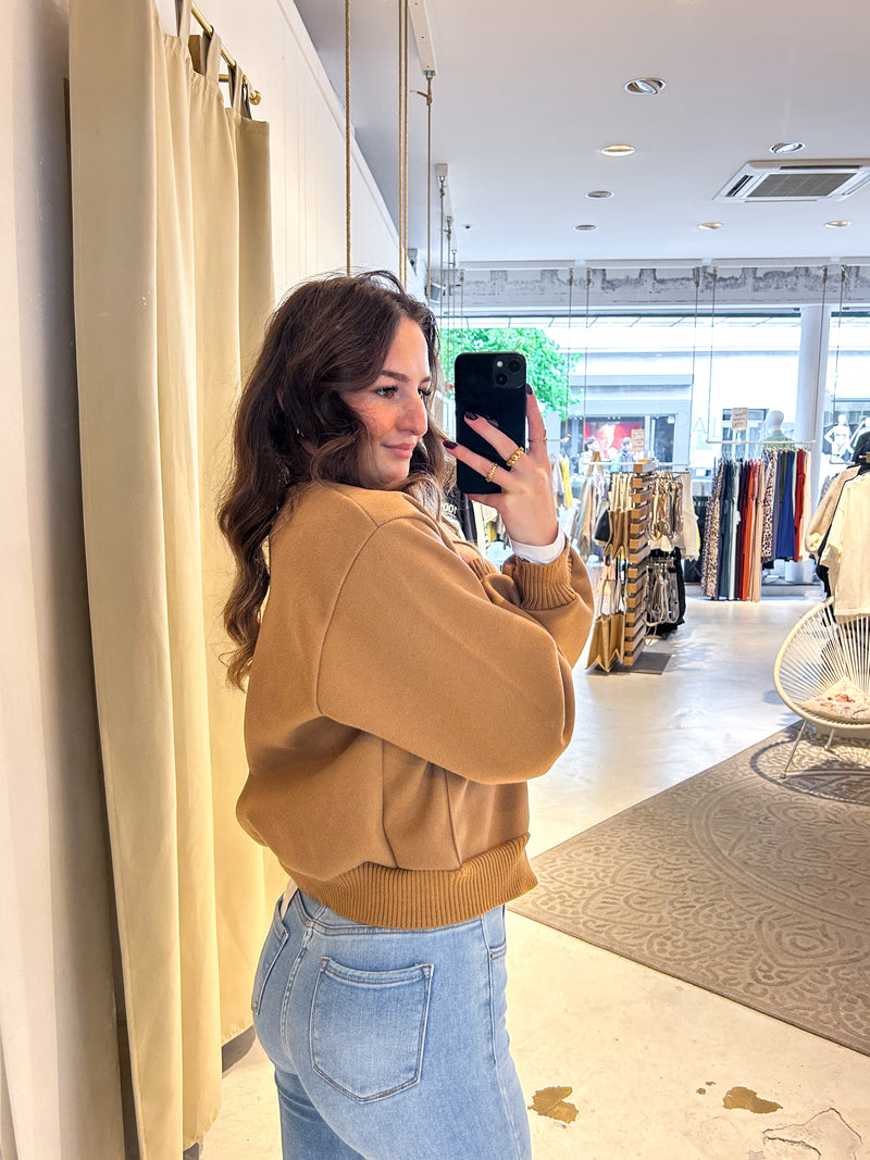 Bomberjacke Camel