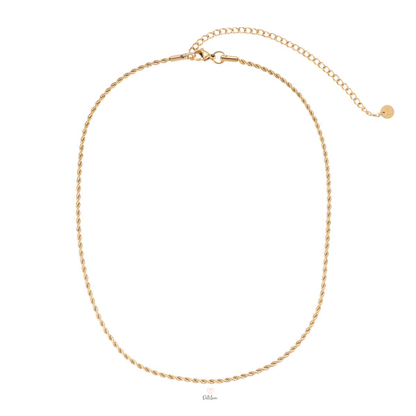 Twist 2.0 Edelstahl Kette Gold