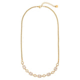 Perfect Diamonds in Chain Edelstahl Halskette Gold