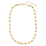 Nice Nose Chain Edelstahl Halskette Gold