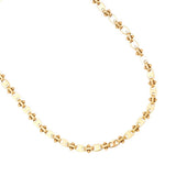 Nice Nose Chain Edelstahl Halskette Gold