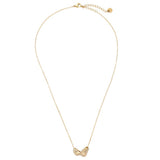 Like Diamond Butterfly Edelstahl Halskette Gold