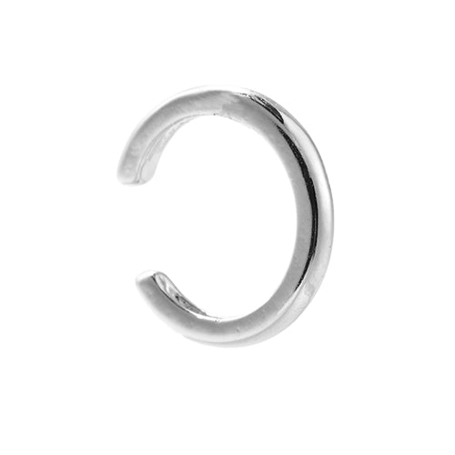 Simple Thin Loop Edelstahl Earcuff Silber
