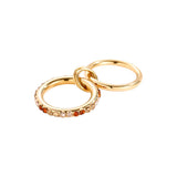 Two Layer Brown Color Gradient Diamond