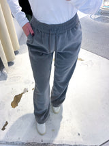 Cordhose Hellgrau