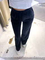 Cordhose Dunkelgrau