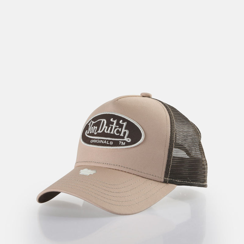 Von Dutch Trucker Cap Boston Cot Twill Powder/Brown