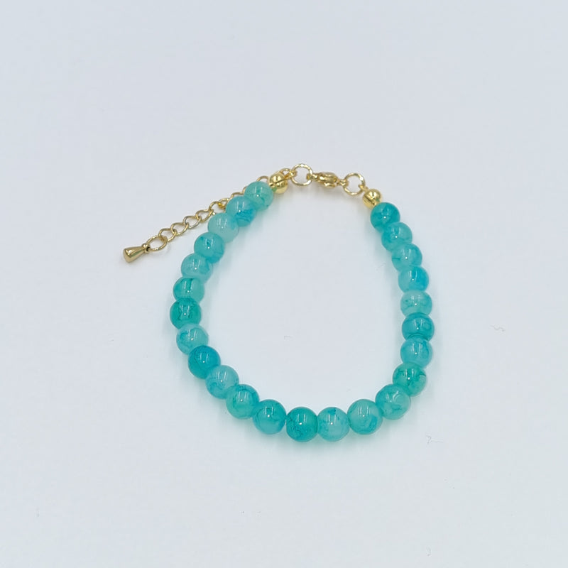 Beads By Brown Armband mit Perlen Turquoise