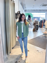 Steppweste Mint