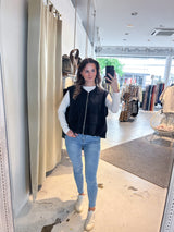 Filzweste Navy