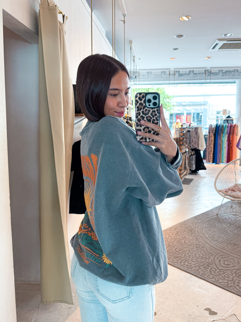 Arizona Crew Neck Dunkelgrau