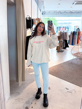 You Are Enough Crew Neck Beige