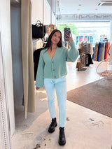 Strickjacke Mint